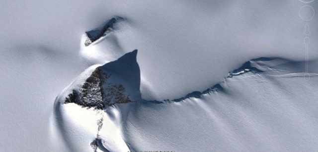 antarctica pyramid google earth